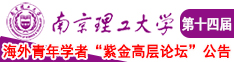 开逼黄色视频南京理工大学第十四届海外青年学者紫金论坛诚邀海内外英才！